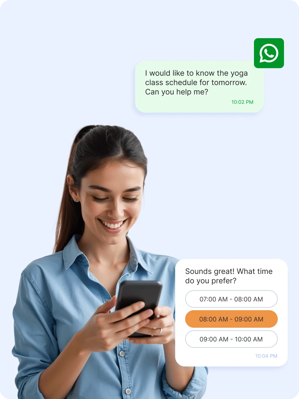 Integration with WhatsApp