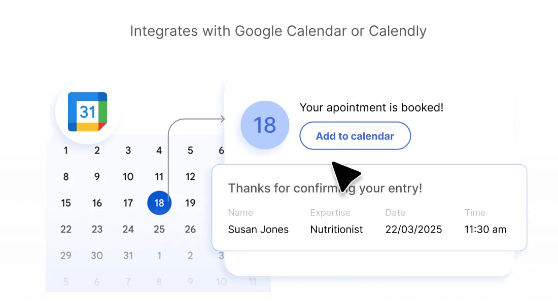 Appointment booking