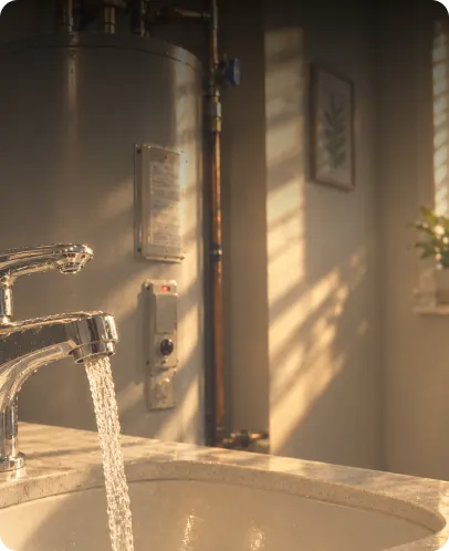 No hot water in a rental 